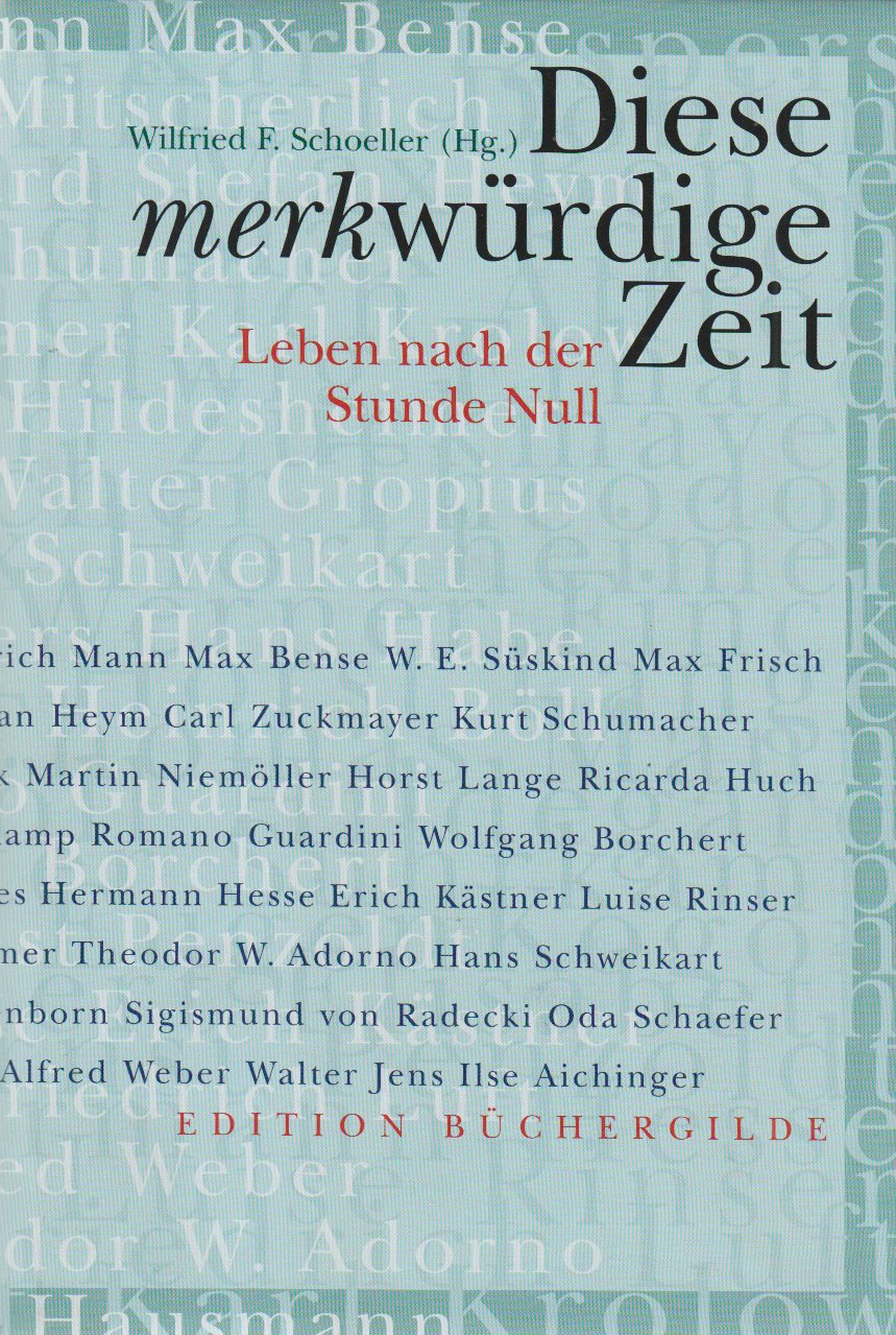 Diese merkwürdige Zeit Film, Art & Culture