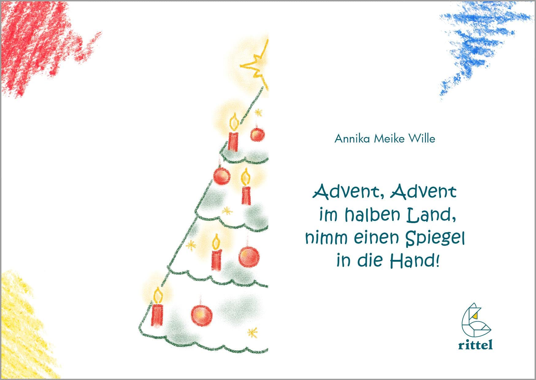 Advent, Advent im halben Land, nimm einen Spiegel in die Hand!: Eine mathematische Weihnachtsgeschichte mit viel Symmetrie Business & Technology