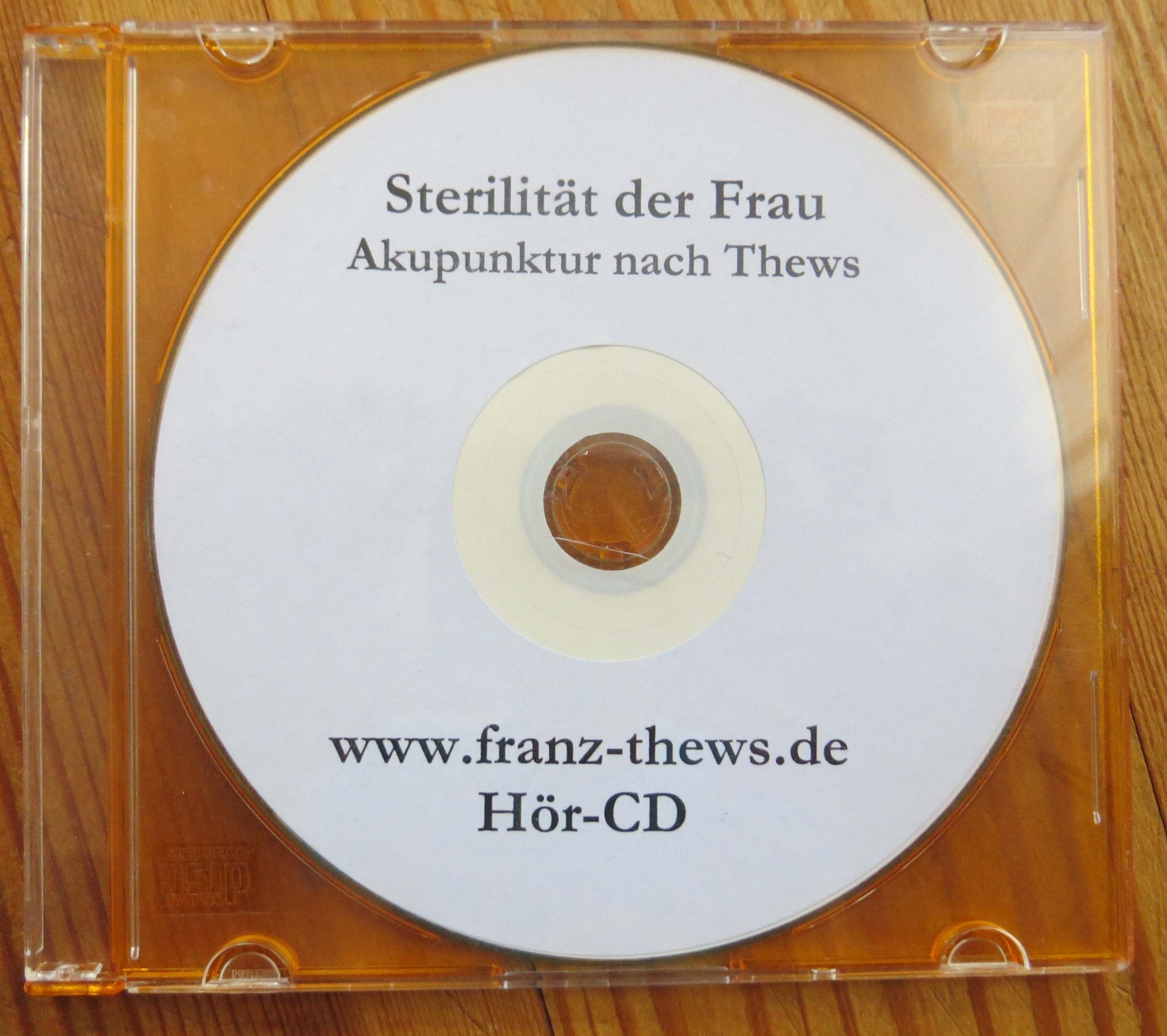 Sterilität der Frau in der TCM: Akupunktur Hör-CD: Medicine