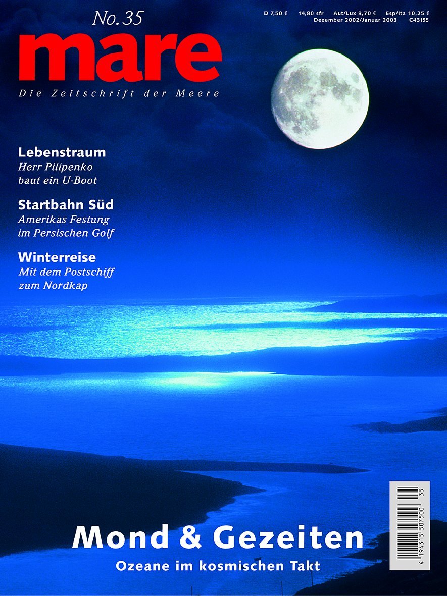 mare - Die Zeitschrift der Meere / Mond und Gezeiten: Ozeane im kosmischen Takt Fiction