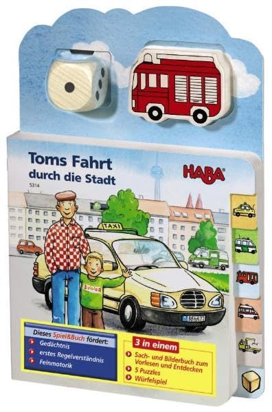 Toms Fahrt durch die Stadt (Spiel & Buch) Non-fiction