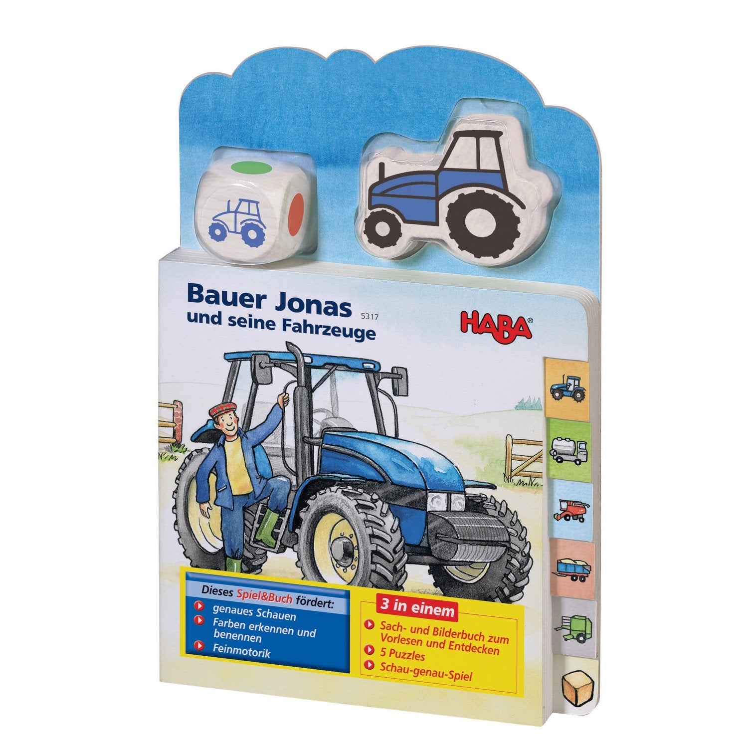 Bauer Jonas und seine Fahrzeuge (Spiel & Buch) Non-fiction