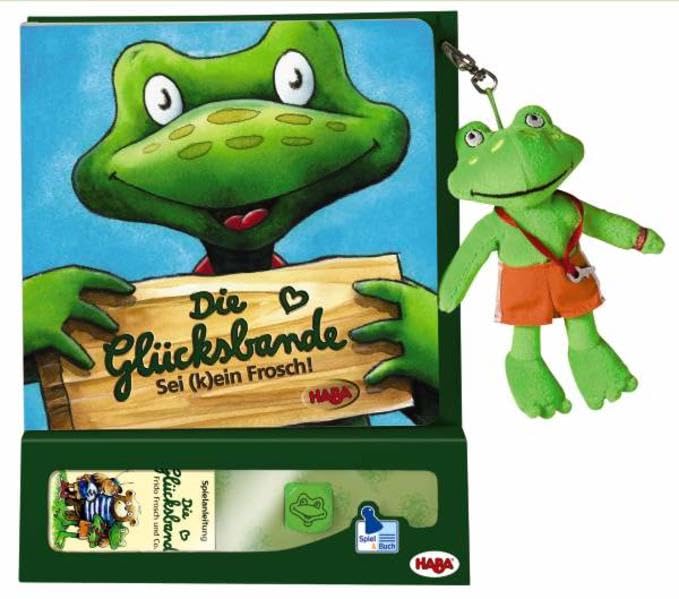 Glücksbuch Frosch - Sei (k)ein Frosch! (Spiel & Buch) Non-fiction