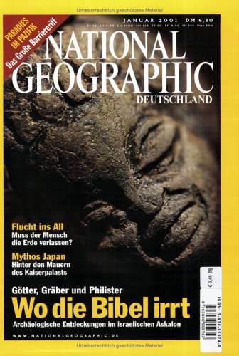 National Geographic, Januar 2001: Wo die Bibel irrt Books