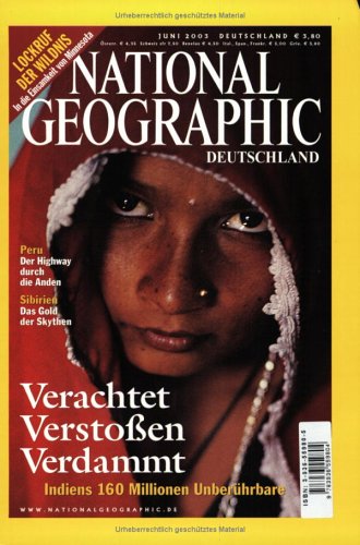 Verachtet, Verstossen, Verdammt (National Geographic Magazin) Books