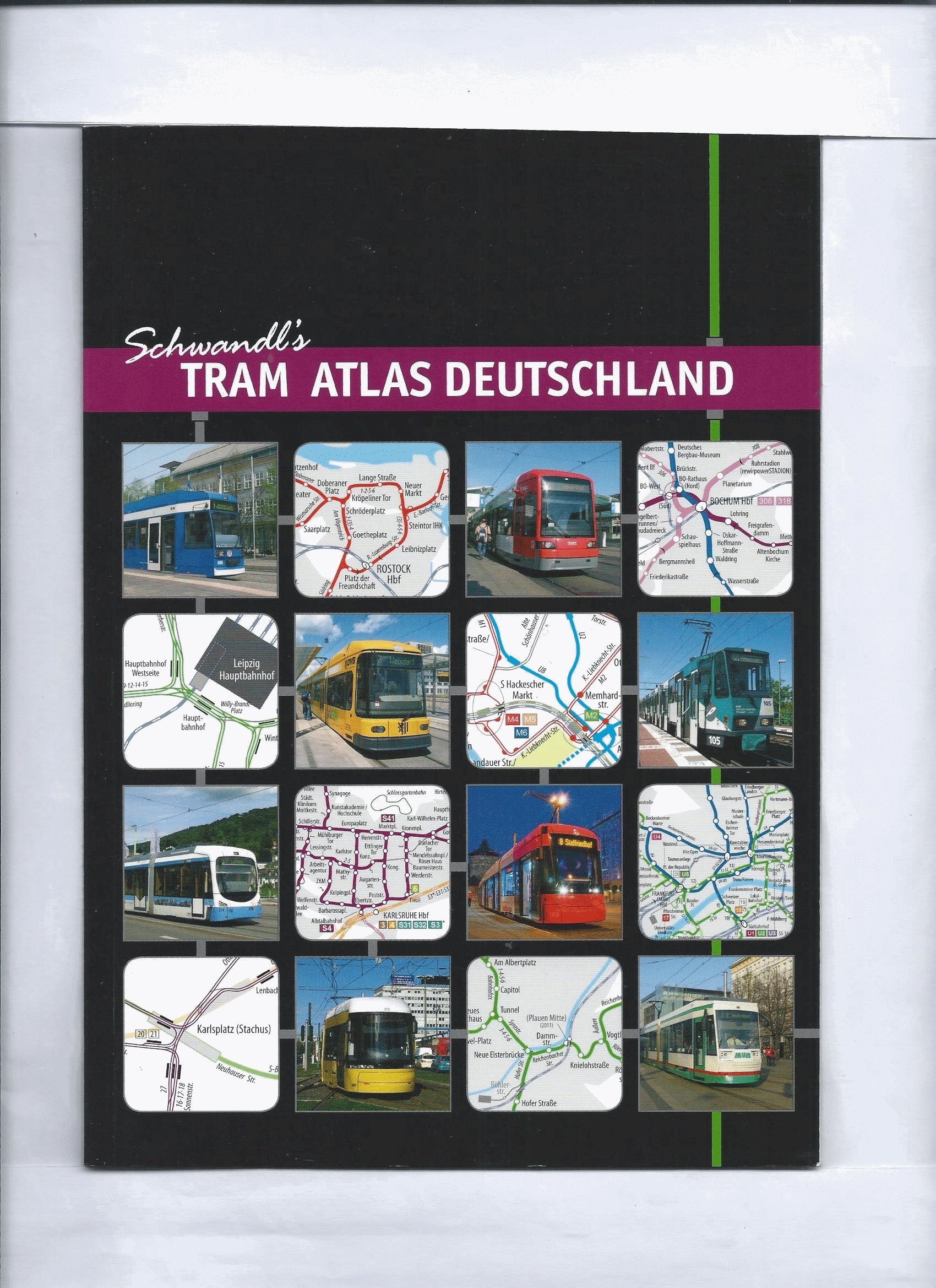 Schwandl's Tram Atlas Deutschland: Detaillierte Netzpläne aller deutschen Straßenbahnen, Stadtbahnen und U-Bahnen - Detailed Maps of all German Tram, Light Rail and Underground Networks Leisure, Home & Garden