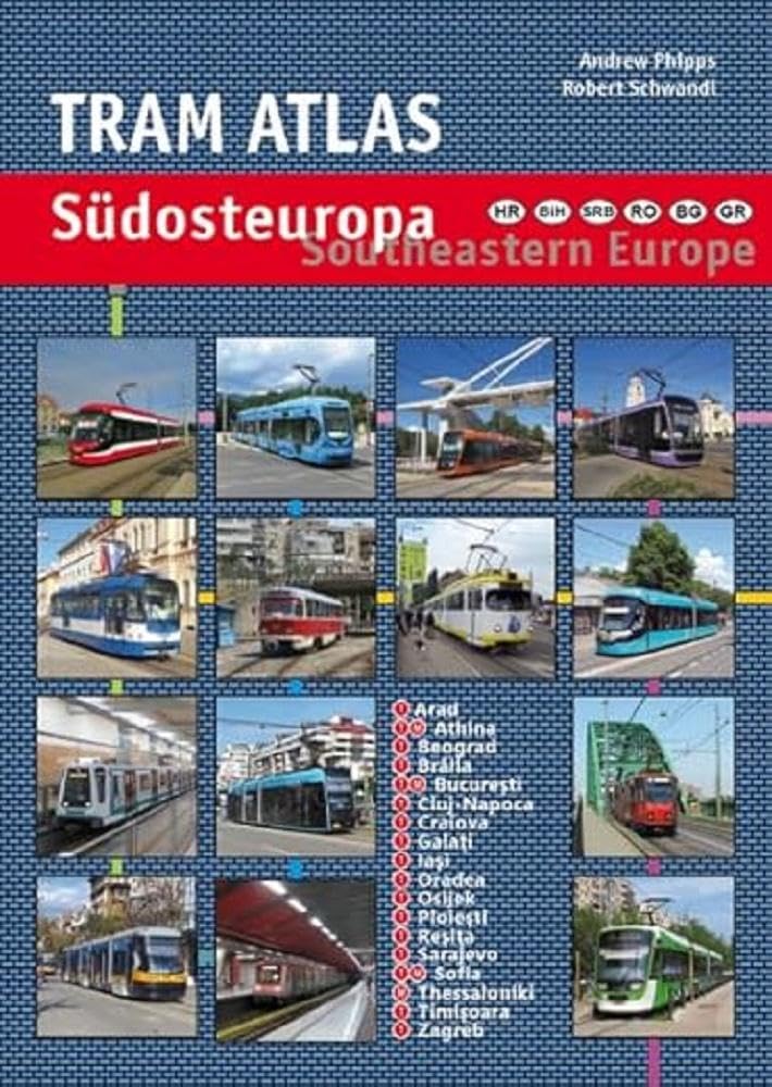 Tram Atlas Südosteuropa/Southeastern Europe Leisure, Home & Garden