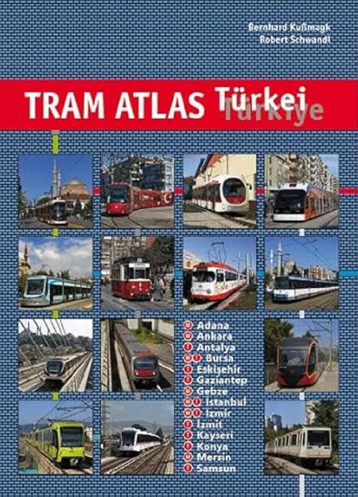 Tram Atlas Türkei / Türkiye Leisure, Home & Garden