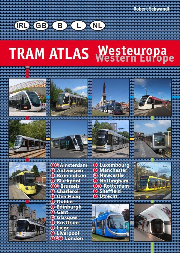Tram Atlas Westeuropa/Western Europe Leisure, Home & Garden