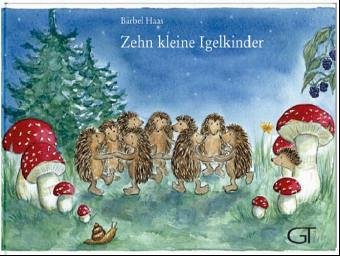 Zehn kleine Igelkinder: Pocket Bilderbuch Children's books