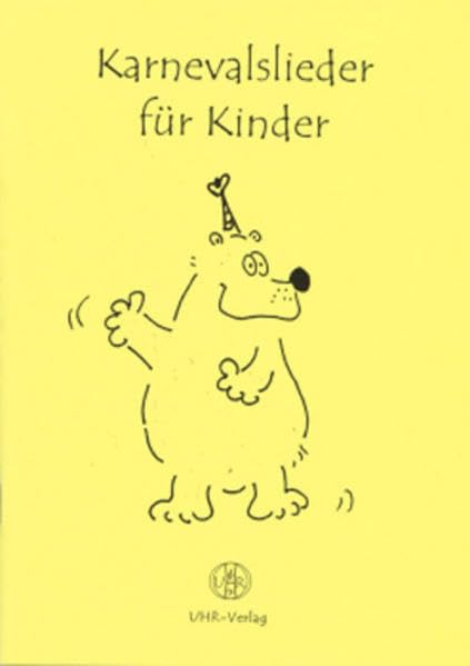 Karnevalslieder für Kinder: 23 Lieder, Melodiestimme, spielbar mit C-Blockflöte und mit Akkorden für Gitarre und Akkordeon Sheet Music