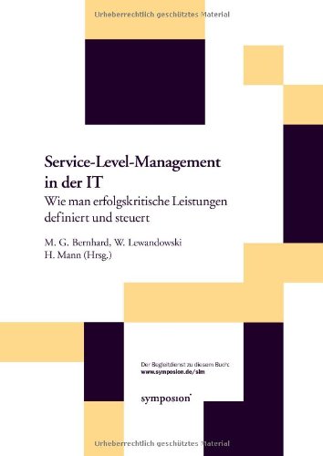Service-Level-Management in der IT: Wie man erfolgskritische Leistungen definiert und steuert Law