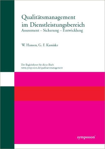 Qualitätsmanagement im Dienstleistungsbereich: Assessment – Sicherung - Entwicklung Law