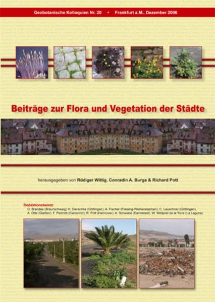 Beiträge zur Flora und Vegetation der Städte (Geobotanische Kolloquien) Natural Sciences