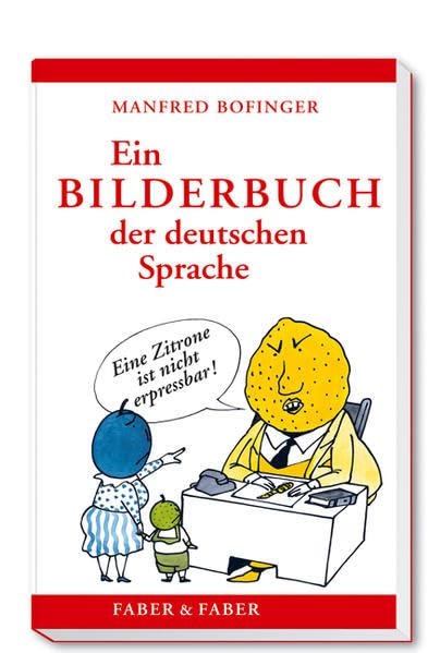 Ein Bilderbuch der deutschen Sprache Cartoons