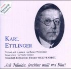 Weisbecker, Rainer - Karl Ettlinger: Ach Fräulein, forchbar wallt mei Blut! cd