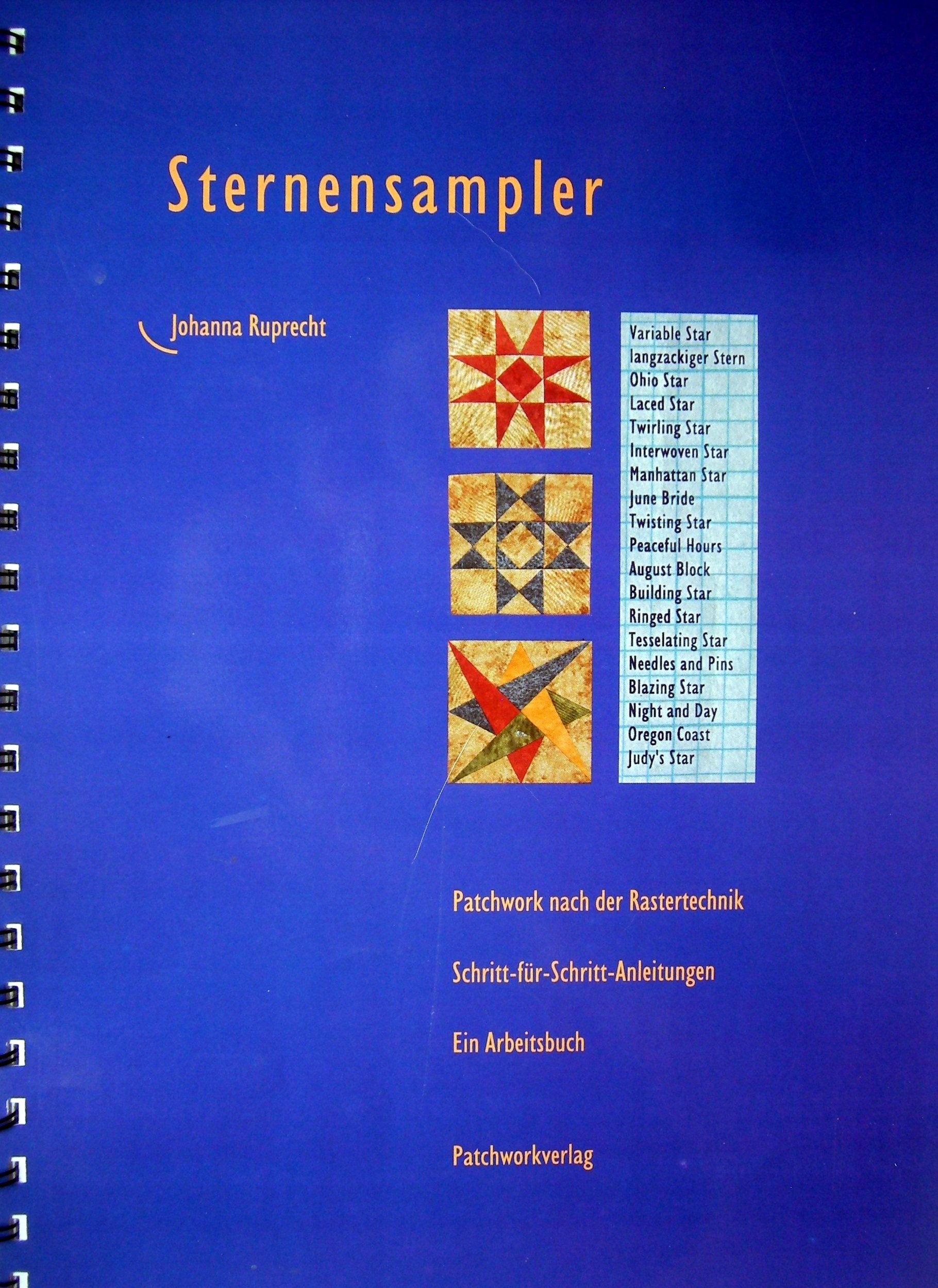 Sternensampler: Patchwork nach der Rastertechnik. Schritt-für-Schritt-Anleitungen Hobbies & Crafts
