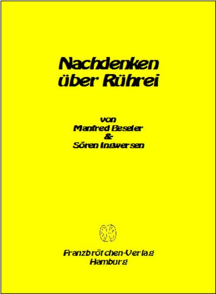 Nachdenken über Rührei Contemporary literature
