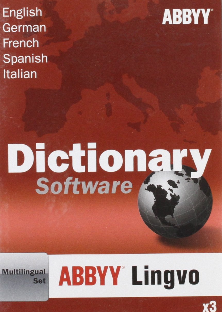 ABBYY Lingvo x3 Multilingual Set, English, German, French, Spanish, Italian: Dictionary Software Computer Science
