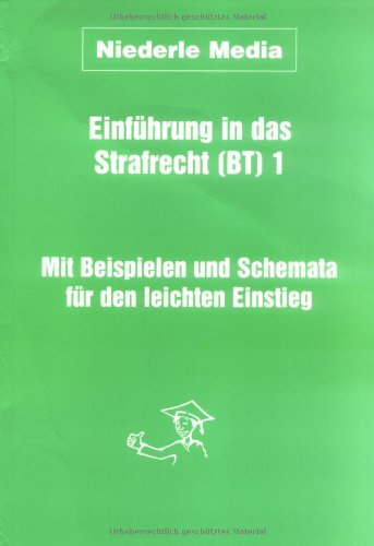 Einführung in das Strafrecht (BT) 1. Vermögensdelikte. Law