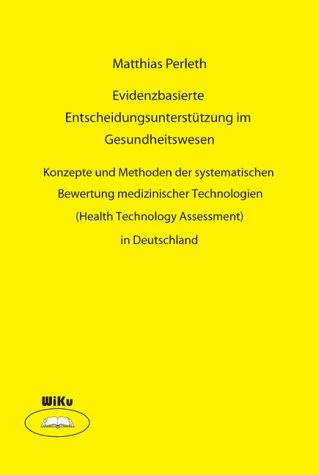 Evidenzbasierte Entscheidungsunterstützung im Gesundheitswesen book