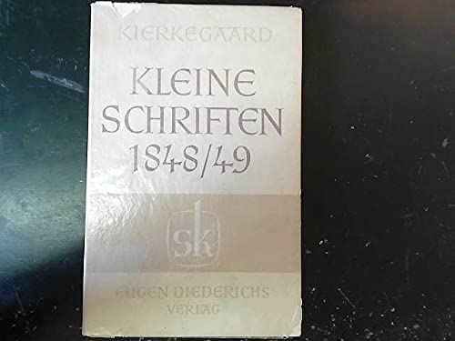 Gesammelte Werke und Tagebücher / Kleine Schriften 1848/49: 21. und 23. Abteilung Philosophy
