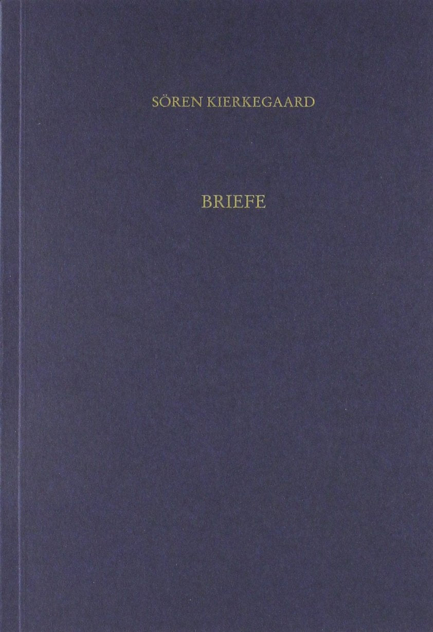 Gesammelte Werke und Tagebücher / Briefe: 35. Abteilung Philosophy