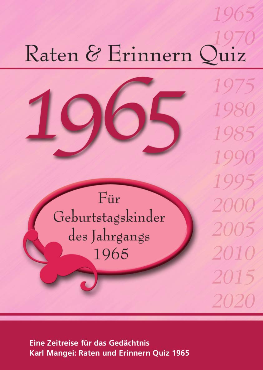 Product Image: Raten & Erinnern Quiz 1965