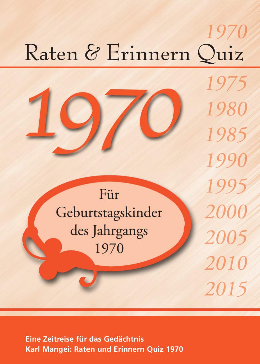 Product Image: Raten & Erinnern Quiz 1970
