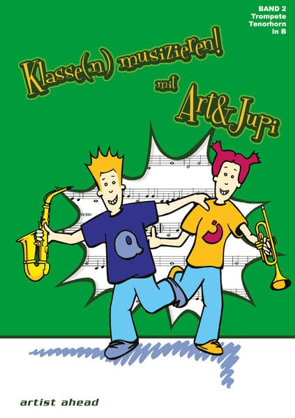 Klasse(n) musizieren mit Art & Jupi - Band 2: Trompete und Tenorhorn Sheet Music
