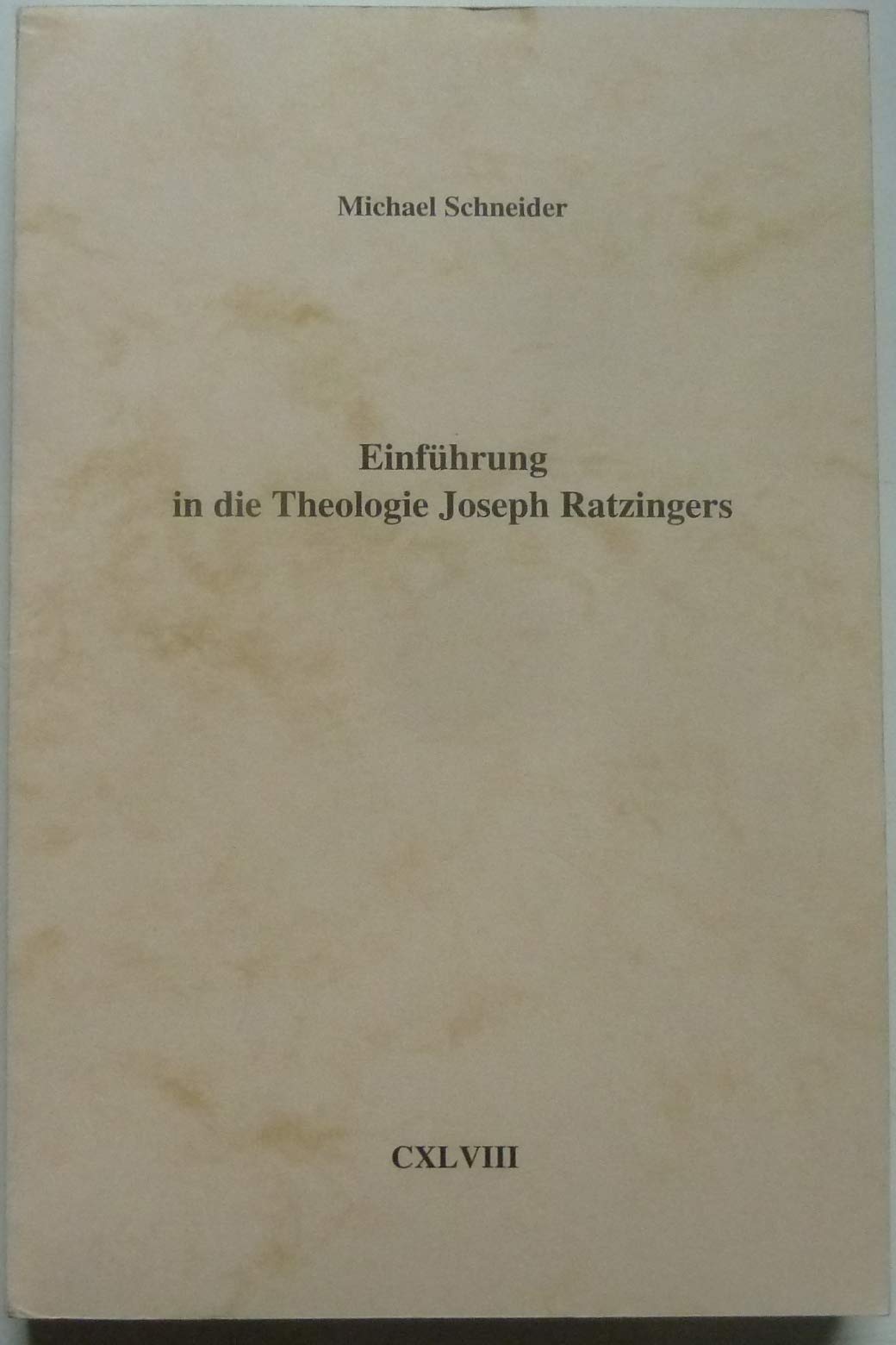 Einführung in die Theologie Joseph Ratzingers (Edition Cardo) Religion & Esotericism