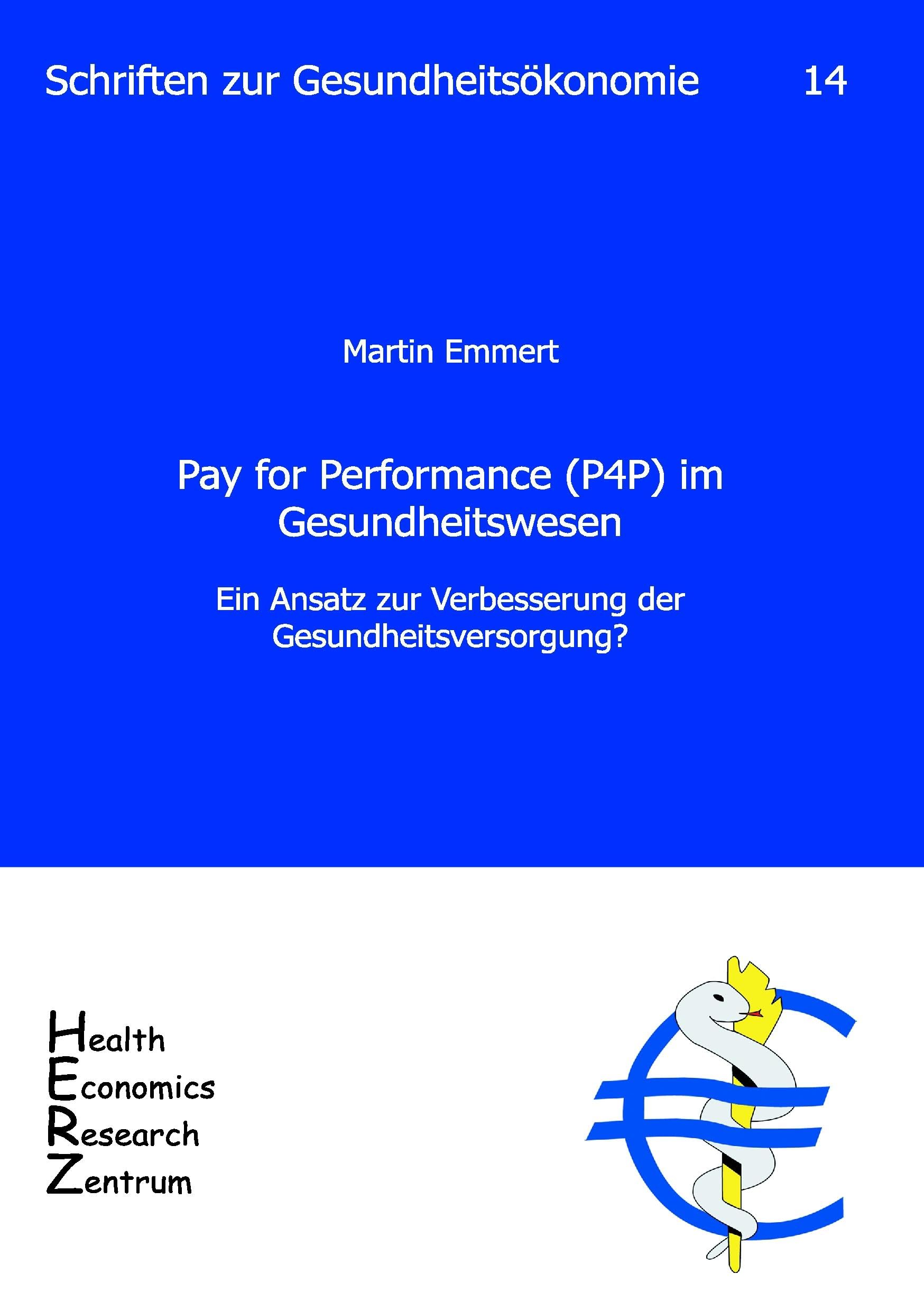 Pay for Performance (P4P) im Gesundheitswesen Law