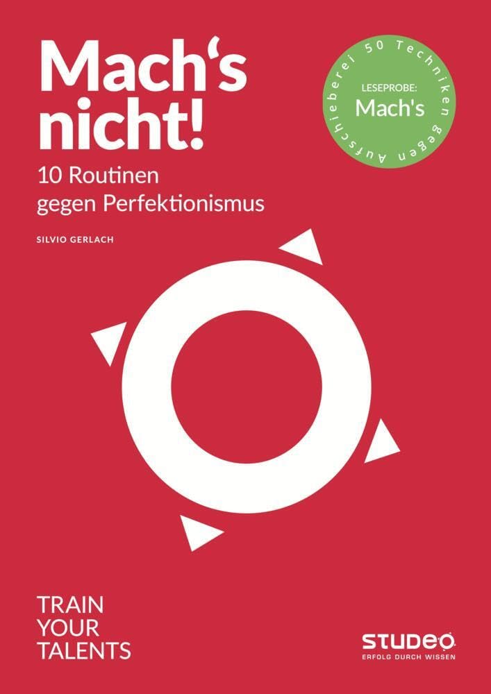 Mach's nicht! – 10 Routinen gegen Perfektionismus Law