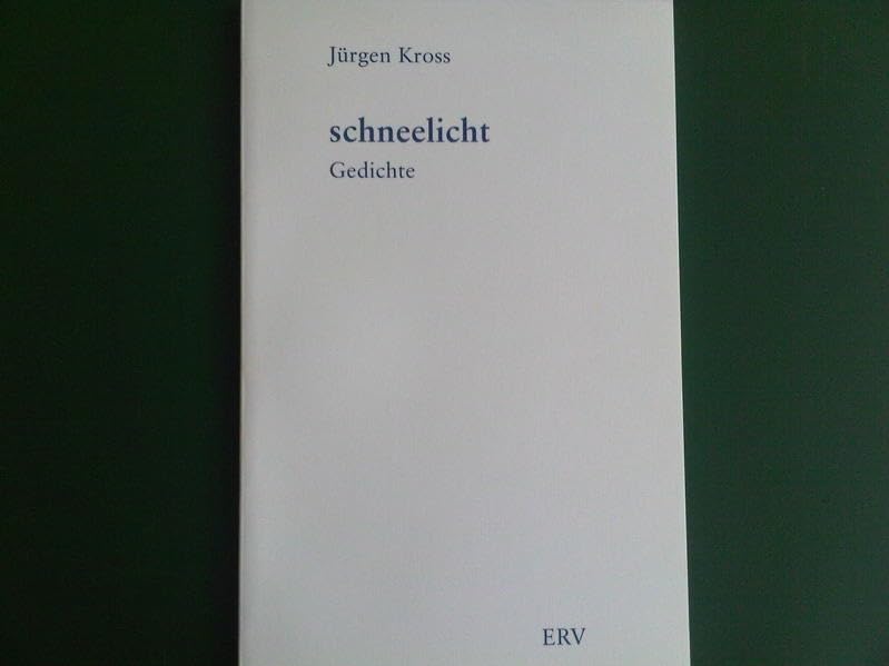 schneelicht: Gedichte Poetry
