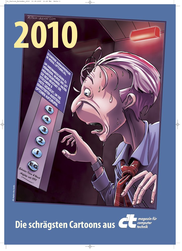 c't Kalender 2010: Die schrägsten Cartoons aus c't Computer Science