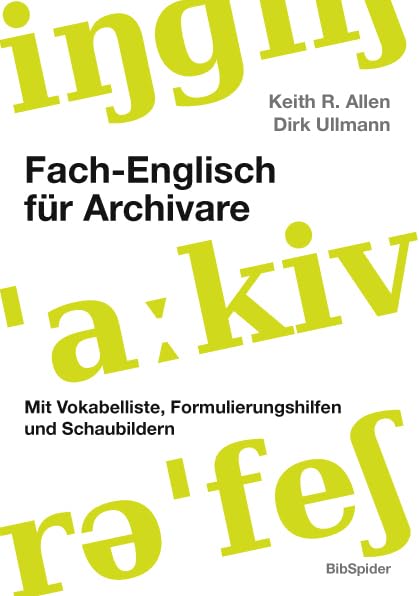 Fach-Englisch für Archivare, m. CD-ROM book
