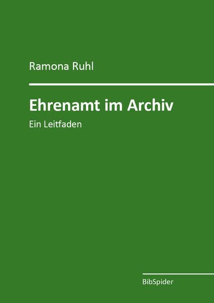 Ehrenamt im Archiv book