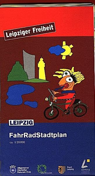 FahrRadStadtplan Leipzig 1 : 20 000 book