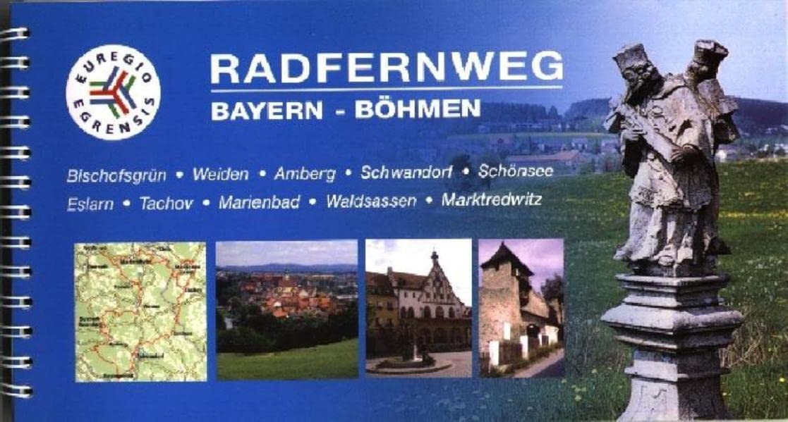 Radführer Euregio Egrensis Süd. Radfernweg Bayern - Böhmen book