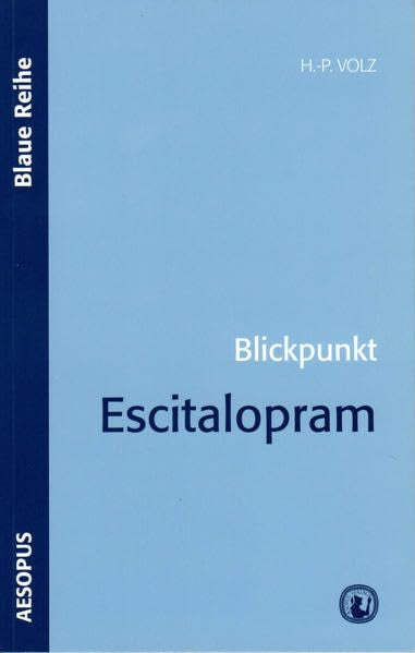 Blickpunkt Escitalopram (Livre en allemand) book