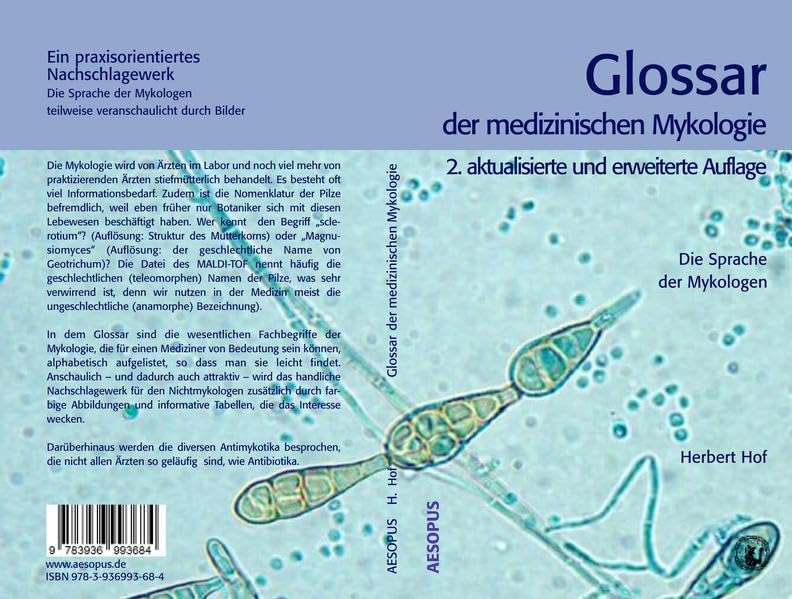 Glossar der medizinischen Mykologie 2. Auflage: Die Sprache der Mykologen Medicine