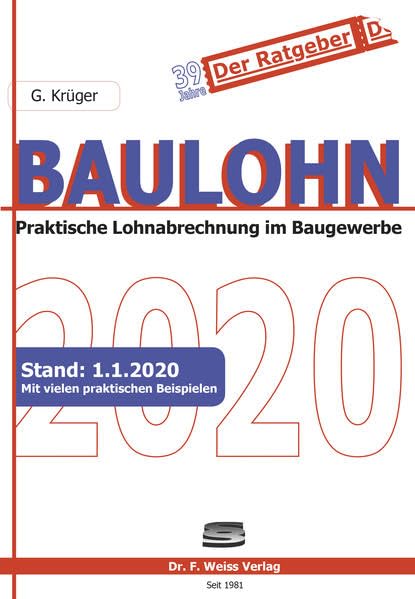 Baulohn 2020: in der betrieblichen Praxis Law