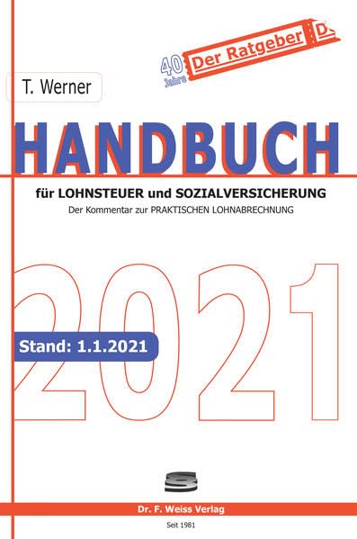 Handbuch für Lohnsteuer und Sozialversicherung 2021 Law