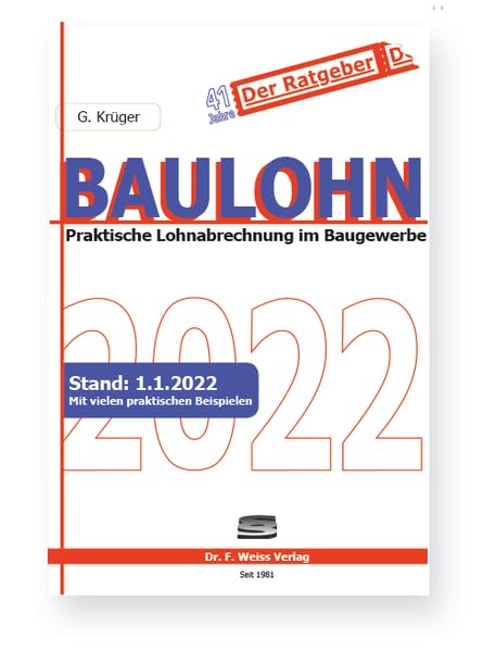 Baulohn 2022: in der betrieblichen Praxis Law