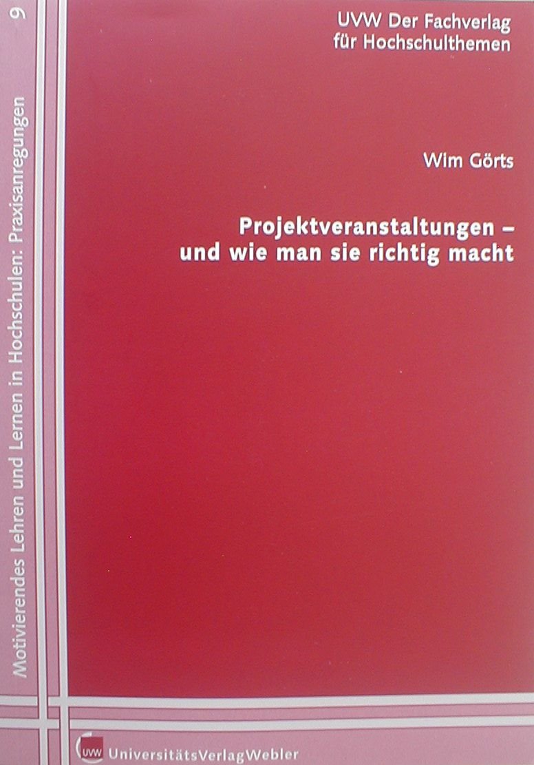 Projektveranstaltungen - und wie man sie richtig macht Film, Art & Culture