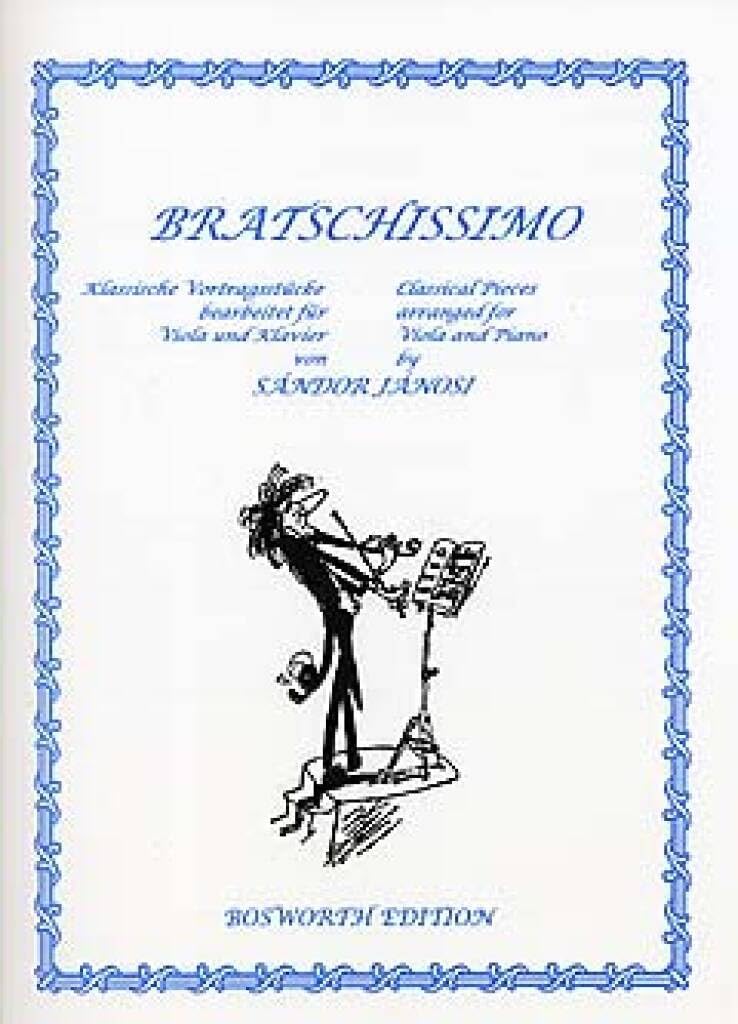 Bratschissimo (Klassische Vortragsstücke): Sammelband für Viola, Klavier Essays & Short Stories