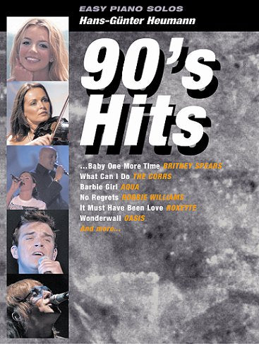 90's Hits: Easy Piano Solos. (Mit Texten) Sheet Music