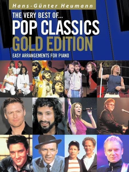 The Very Best of Pop Classics. Gold Edition. Easy Arrangements for Piano. Mit Playback-CD Sheet Music
