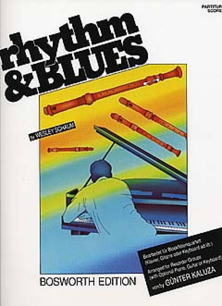 Rhythm Und Blues: Partitur, Stimmensatz, Sammelband für Blockflöte (4): (Klavier, Gitarre oder Keyboard ad lib.). Arr. v. Günter Kaluza Sheet Music