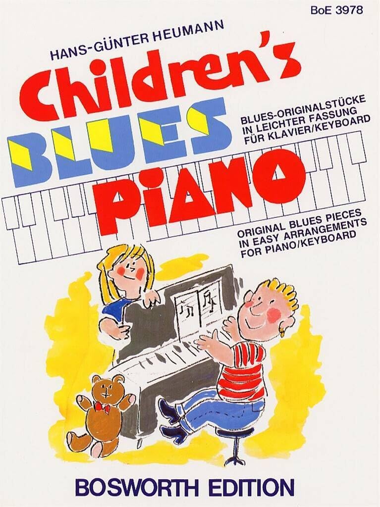 Children's Blues Piano (Vortragsstücke für Klavier): Sammelband für Klavier: Blues-Originalstücke in leichter Fassung für Klavier / Keyboard Sheet Music